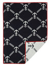 Baby Blanket Anchor Print with Pillow