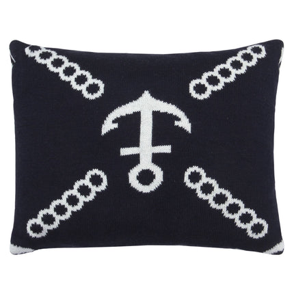 Baby Blanket Anchor Print with Pillow