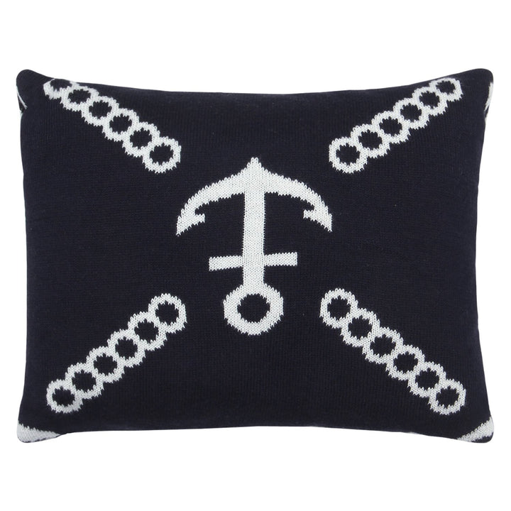 Baby Blanket Anchor Print with Pillow