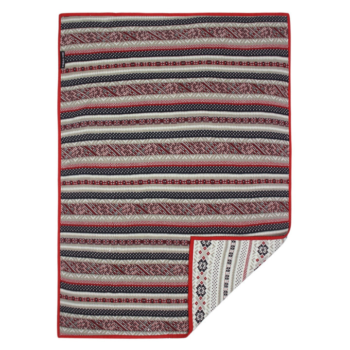 Baby Blanket with Pillow and Toy Multi-color Stripes