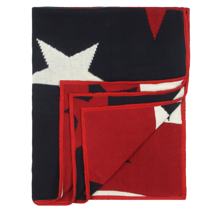 Baby Blanket with Pillow and Toy Star Print
