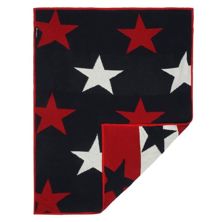 Baby Blanket with Pillow and Toy Star Print
