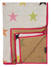 Baby Blanket with Pillow and Toy Multi-color Star Print