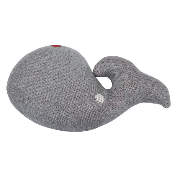 Baby Blanket with Pillow and Toy Grey
