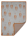 Baby Blanket with Pillow and Baby Elephant Rocket Print