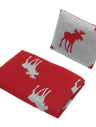 Baby Blanket with Pillow Deer Print