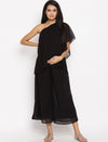 2pc. Maternity One-Shoulder Set