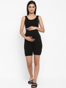 Black Maternity Shorts
