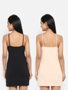 2-pack Maternity & Nursing Crossover Camisole- Black/Beige