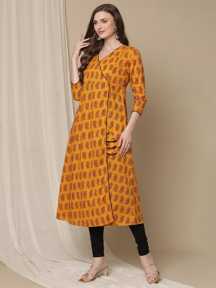Feeding Anarkali Cotton Kurta