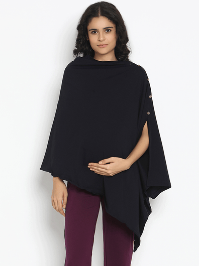 6-in-1 Nursing Cover- Black
