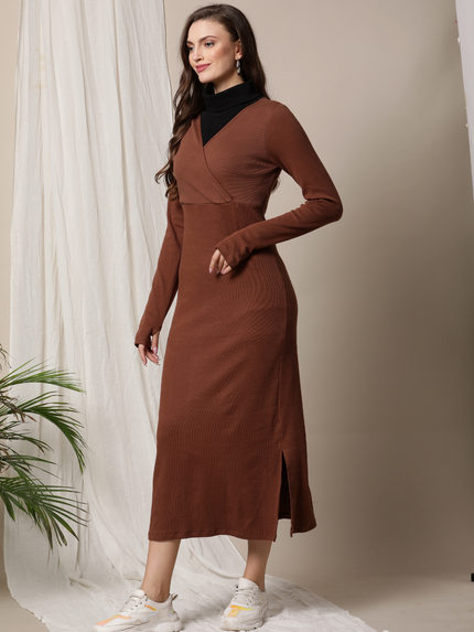Nursing Rib Dress