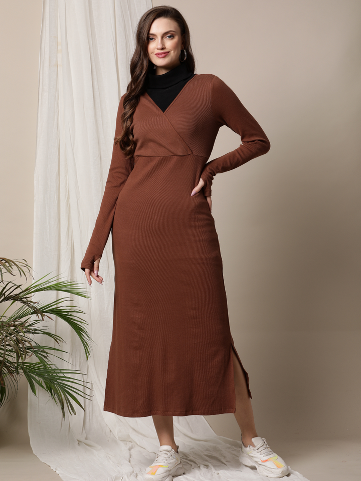 Nursing Rib Dress