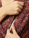 Floral Print Maternity Frock