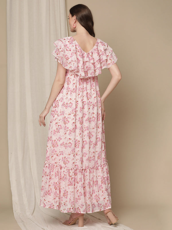 Light Pink Maternity Dress