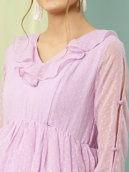 Maternity Tiered Maxi Dress