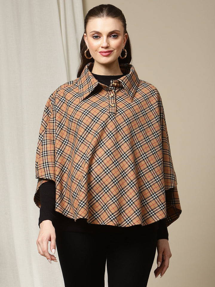 Maternity Woolen Poncho