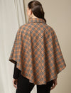 Maternity Woollen Poncho- Brown