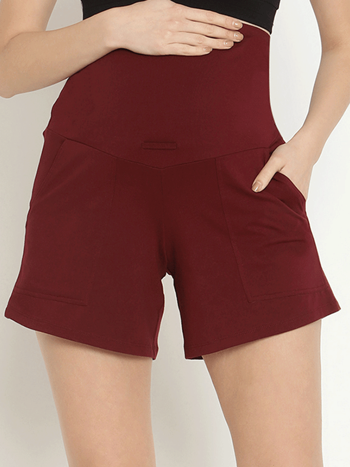 Maternity Cotton Shorts