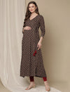 2pc. Maternity Cotton Kurta Set