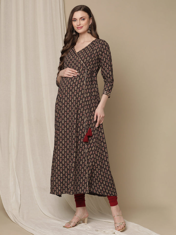 2pc. Maternity Cotton Kurta Set