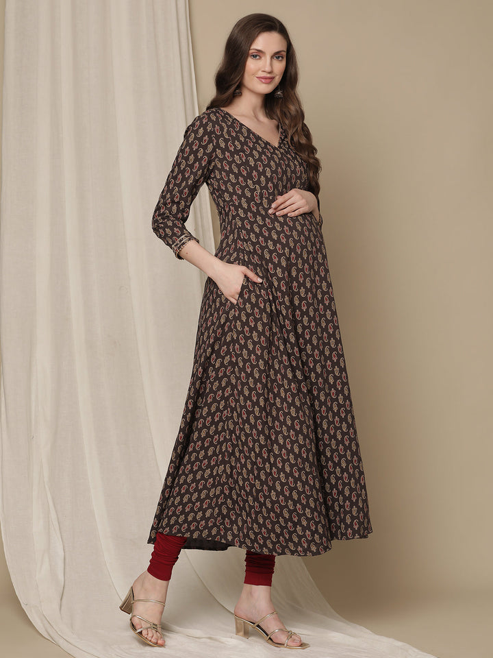 2pc. Maternity Cotton Kurta Set