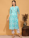 2pc. Cotton Maternity Kurti + Pants Set
