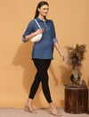 Maternity Denim Tunic