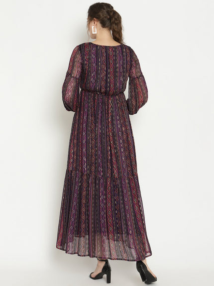 Lurex Nursing Dress