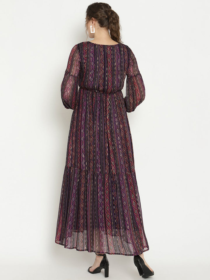 Maternity Dark Magenta Dress