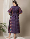 Border Print Maternity Kaftan