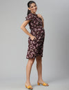 Maternity Button-Front Dress