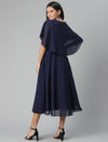 Flutter Sleeve Maternity Dress