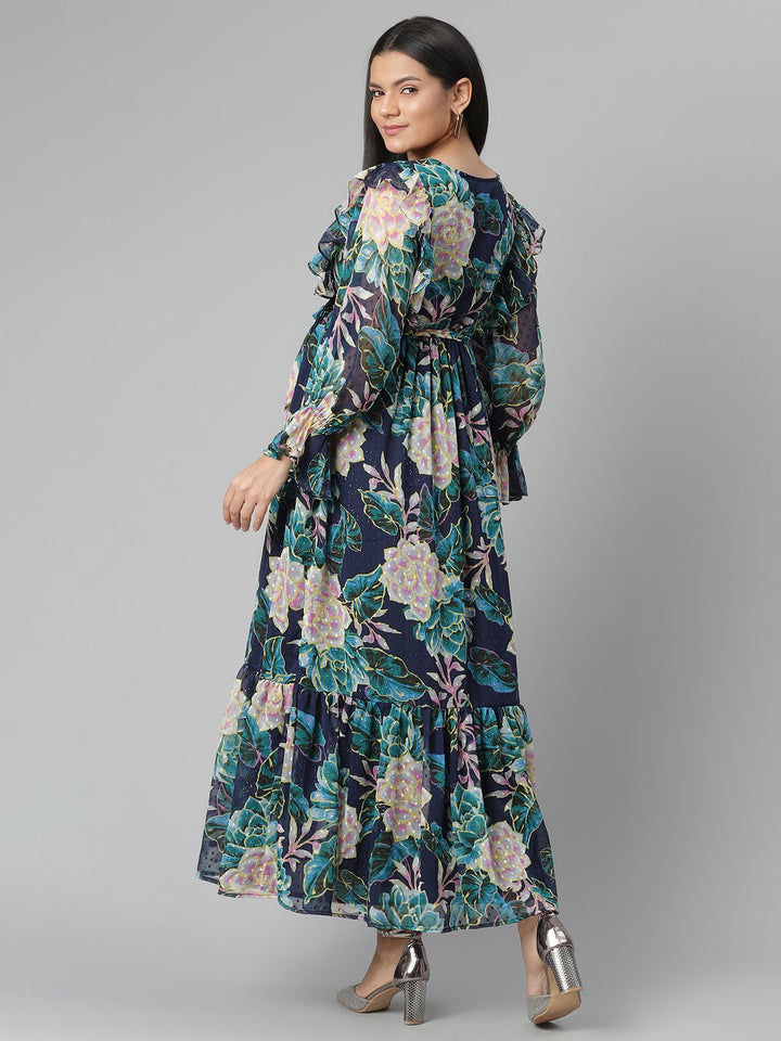 Designer Maternity Maxi Dress