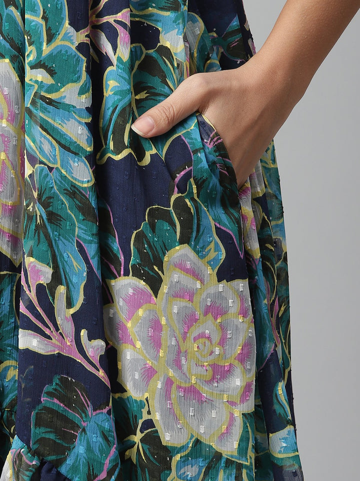 Maternity Maxi Dress with Pocket