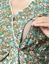 Floral Maternity Midi Dress