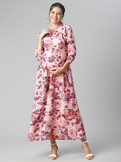 Maternity Dresses - Cotton, Maxi, Party Wear | Wobbly Walk-7
