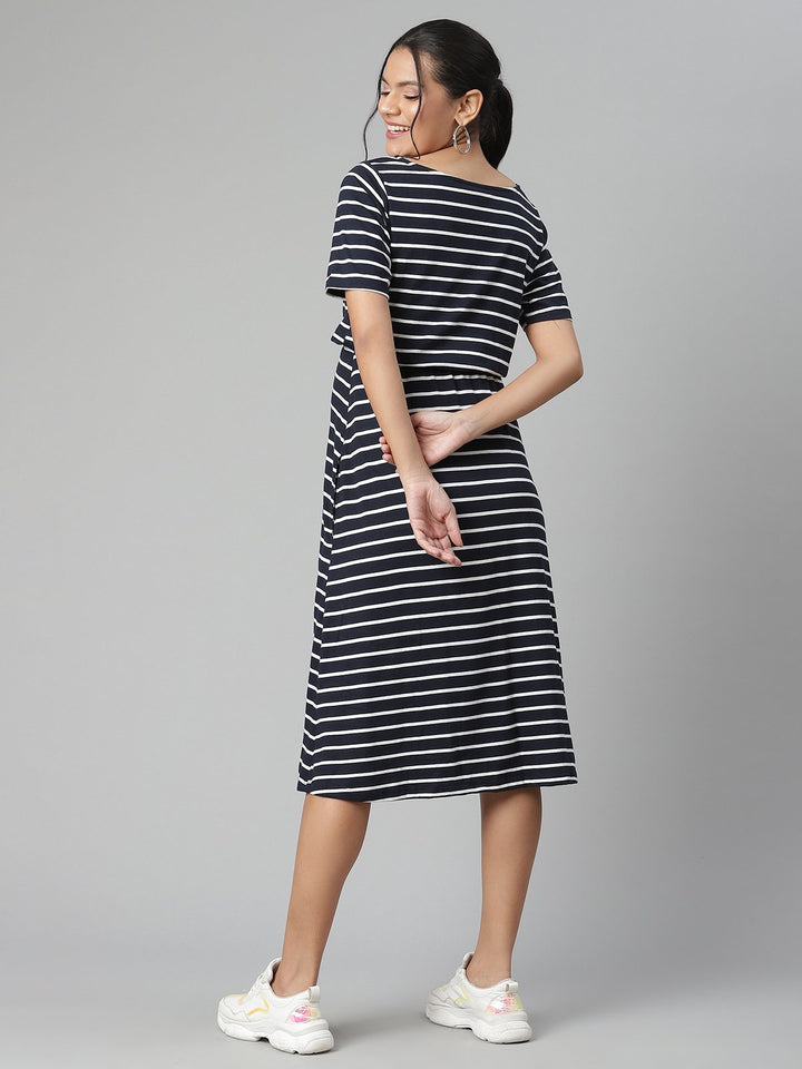 Maternity Casual Overlay Dress