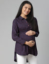 Maternity Adjustable Tunic Top
