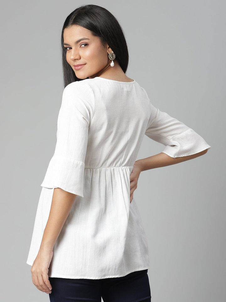 Linen Cotton Feeding Top
