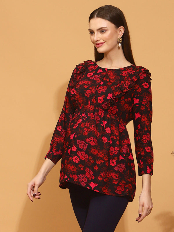 Maternity Red Tunic