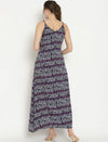 Knotted Maternity Maxi Dress