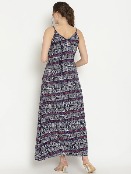 Knotted Nursing Maxi Dress
