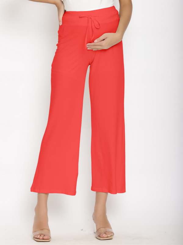 Red Maternity Pants