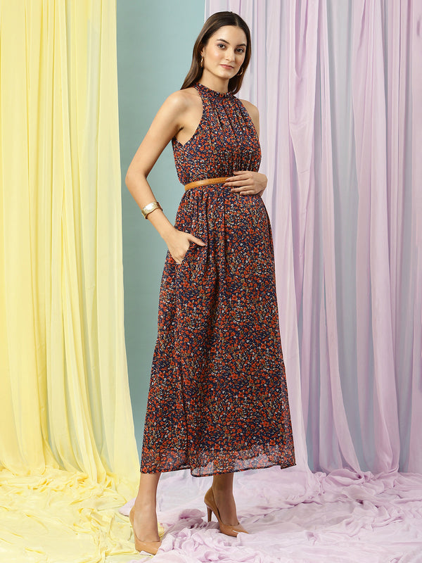Maternity Halter Dress