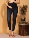 High-rise Maternity Jeggings- Navy Blue