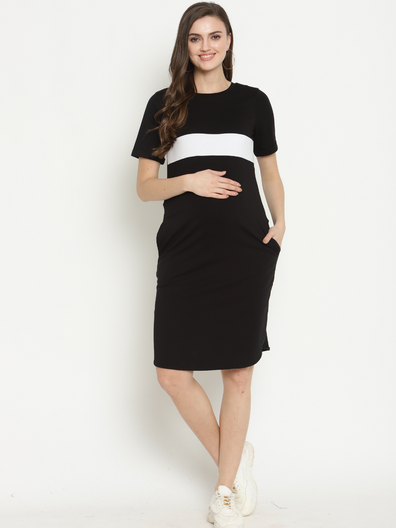 Maternity Casual A-line Dress