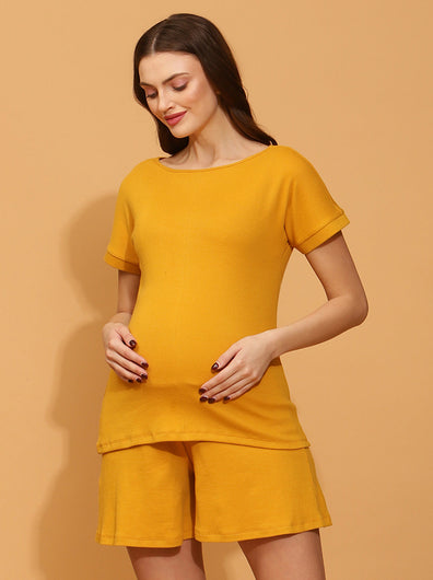 Maternity Casual T-shirt- Casablanca