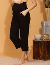 Maternity Lounge Sleep Set- Black
