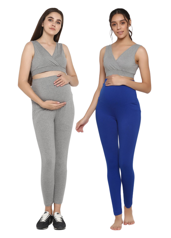 2DXuixsh Vibrating Pants With Control Women Plus Size Maternity Wear Belly  Pants Ninth Pants Pregnant Leggings Plus Size Mesh Leggings For Women 2X  Cotton B L 